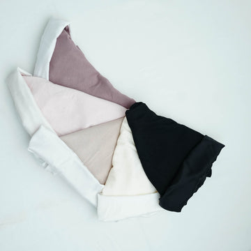 Satin/Silk Lined Tie Back Undercap Pink