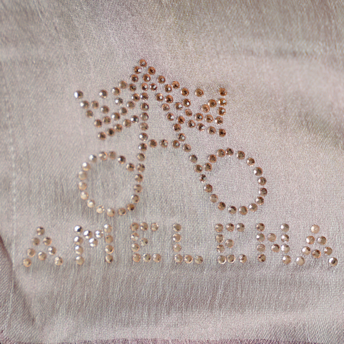 Ombre Crystal Veil-Hijab (Latte-Nude)