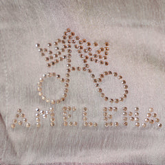 Ombre Crystal Veil-Hijab (Latte-Nude)