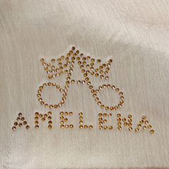 Ombre Crystal Veil-Hijab (Green-nude)