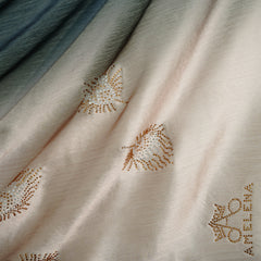 Ombre Crystal Veil-Hijab (Green-nude)