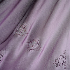 Ombre Crystal Veil-Hijab (Dark Purple-lavender)