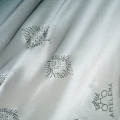 Ombre Crystal Veil-Hijab (Smoke)