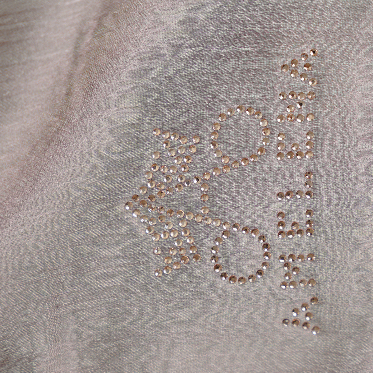 Ombre Crystal Veil-Hijab (Brown-pink)