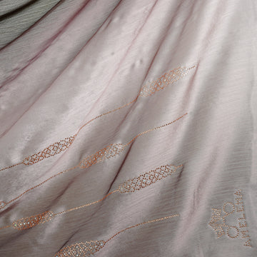Ombre Crystal Veil-Hijab (Brown-pink)
