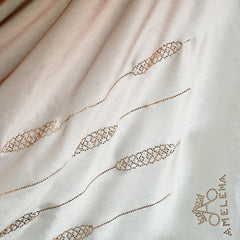Ombre Crystal Veil-Hijab (Brown-Latte)