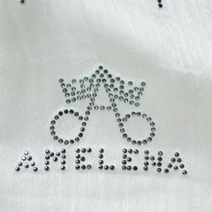 Ombre Crystal Veil-Hijab (Dark Grey)