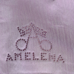 Ombre Crystal Veil-Hijab (Lavender Hues)