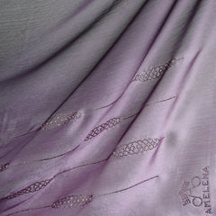 Ombre Crystal Veil-Hijab (Lavender Hues)