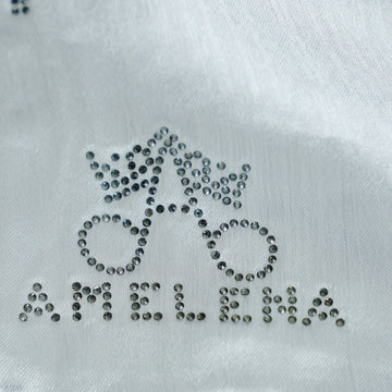 Ombre Crystal Veil-Hijab (Silver Hues)