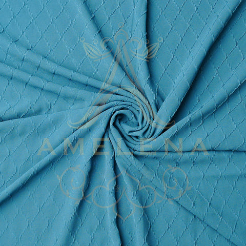 Diamond Georgette Teal