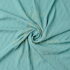 Diamond Georgette Turquoise