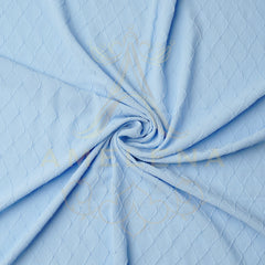 Diamond Georgette Sky Blue