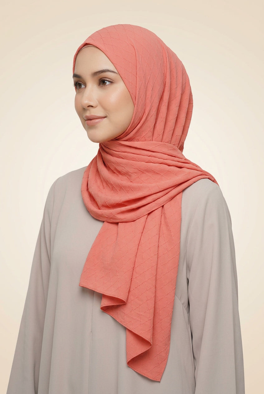 Diamond Georgette Pumkin Spice