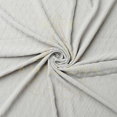 Diamond Georgette Silver-Grey