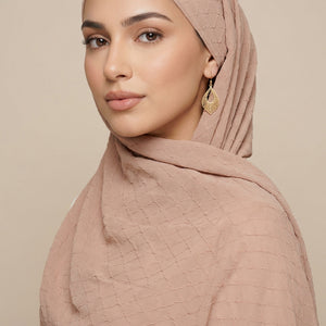 Diamond Georgette Mocha