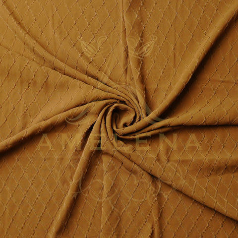 Diamond Georgette Rustic Brown