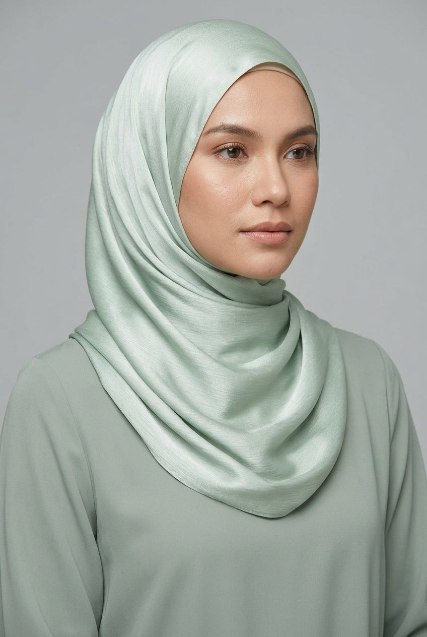 Silk-Satin Pistachio