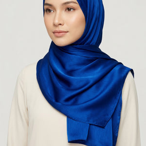 Silk-Satin Royal Blue
