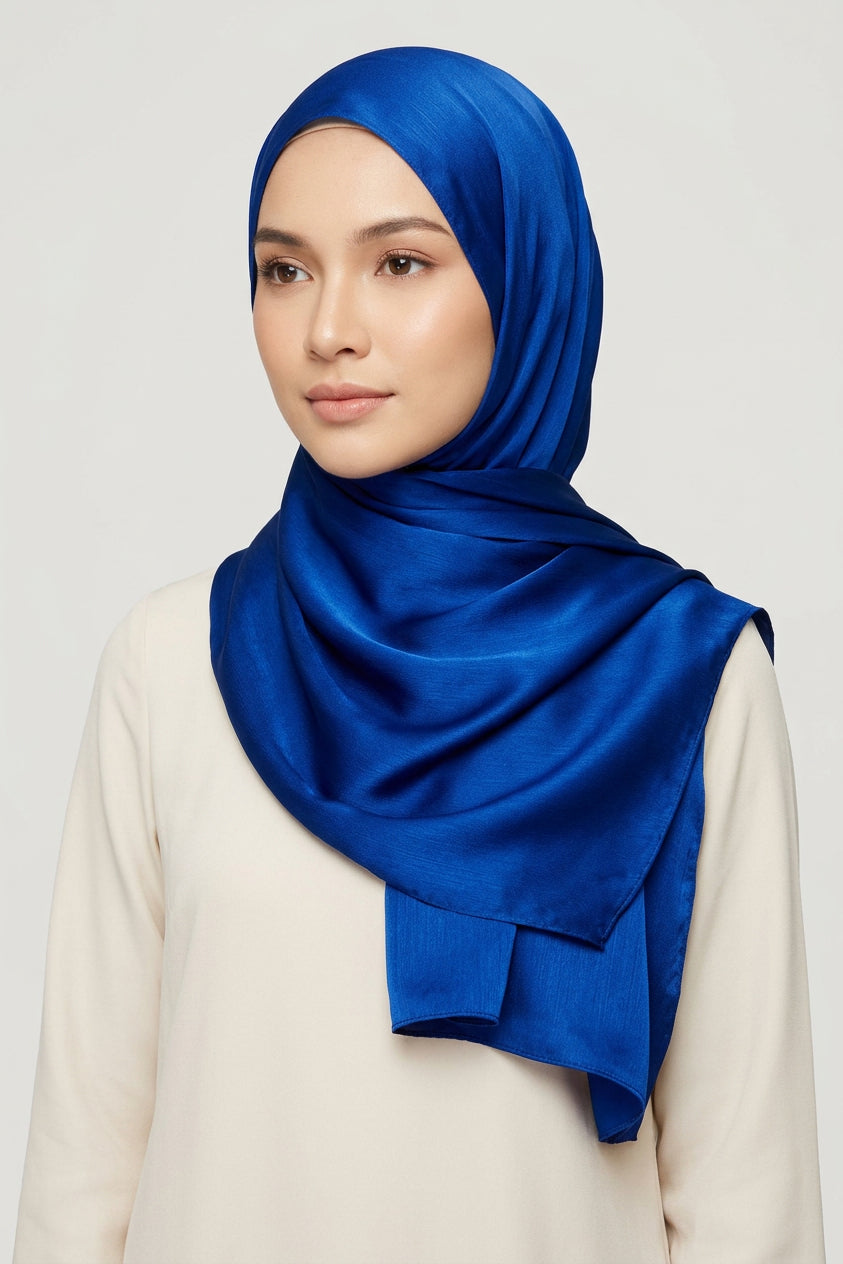 Silk-Satin Royal Blue