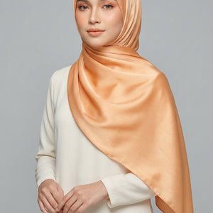 Silk-Satin Light Orange