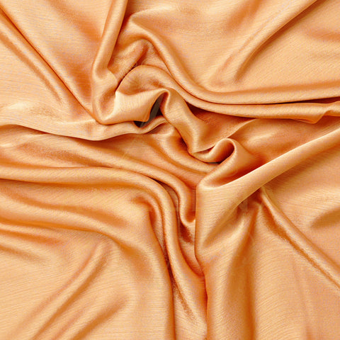 Silk-Chiffon light Orange