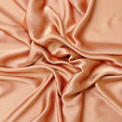 Silk-Chiffon Rusty Orange