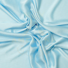 Silk-Chiffon Sky Blue