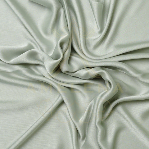Silk-Chiffon Dark pistachio
