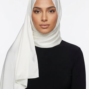 Silk-Satin White