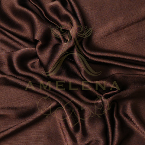 Silk-Chiffon Brown