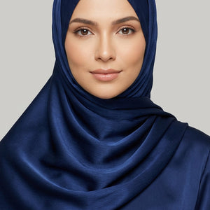 Silk- Satin Royal Navy