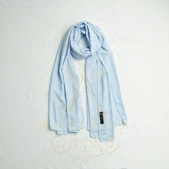 Premium-Chiffon Sky Blue