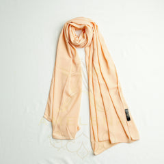 Premium-Chiffon Sun-Peach