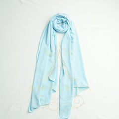 Premium-Chiffon Light Teal