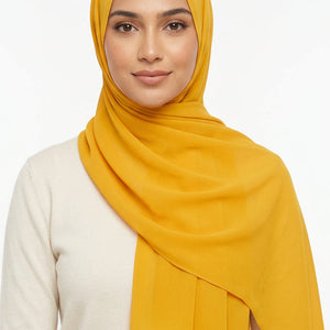Premium-Chiffon Sun Burst