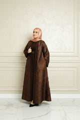 The Feathered Grace Abaya