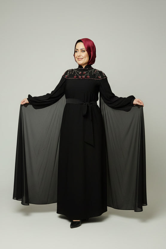 The Serenity Dress Noir
