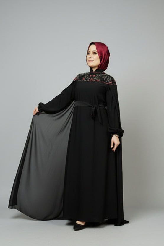 The Serenity Dress Noir