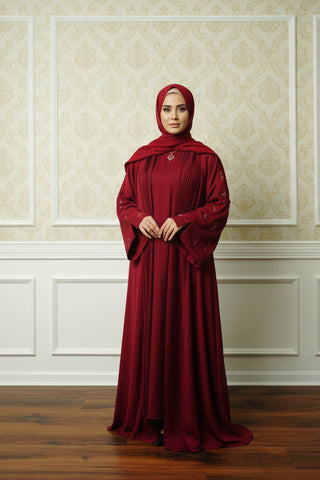 The Serenity Silk Abaya