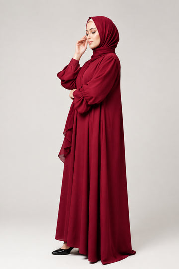 The Serenity Silk Abaya