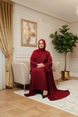 The Serenity Silk Abaya