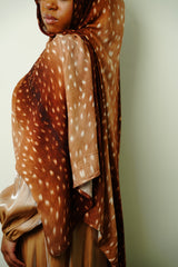 Premium Modal Fawn Print Hijab