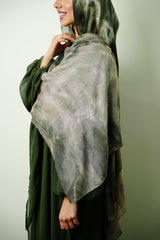 Premium Modal Abstract Floral Hijab