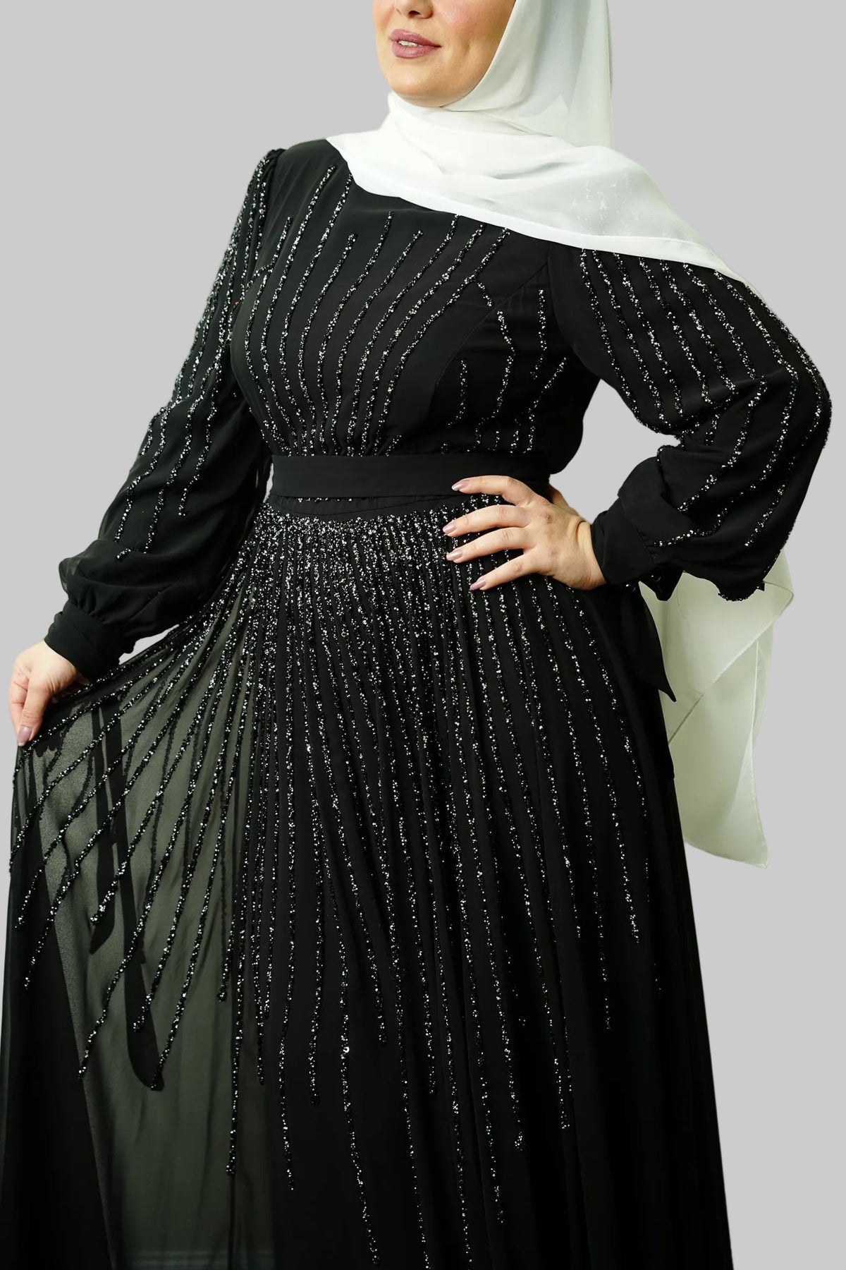The Noir Princess Dress