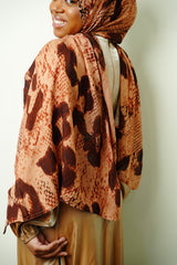 Premium Modal Snakeskin Print Hijab