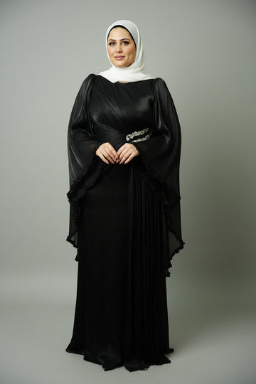 The Sultana Gown in Black