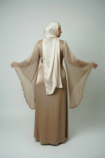 The Sultana Gown in Champagne
