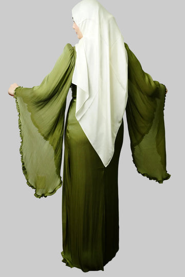 The Sultana Gown in Olive