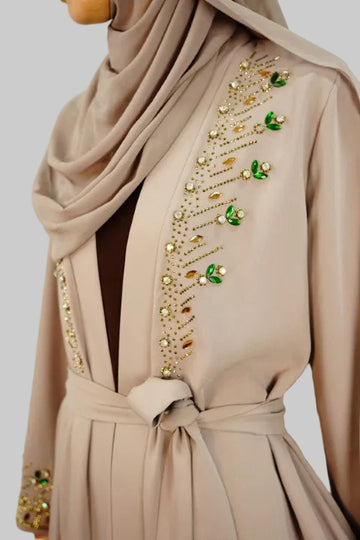 The Emerald Reverie Abaya